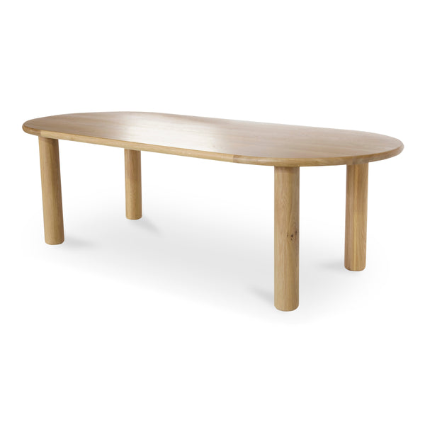 Moe's Milo Small Dining Table in Natural Oak