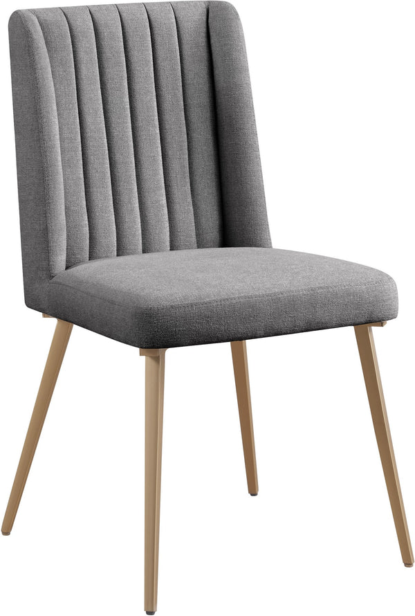 Alexandra Dining Chair In Brushed Gold