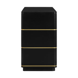 Julieta Black 6 Drawer Dresser