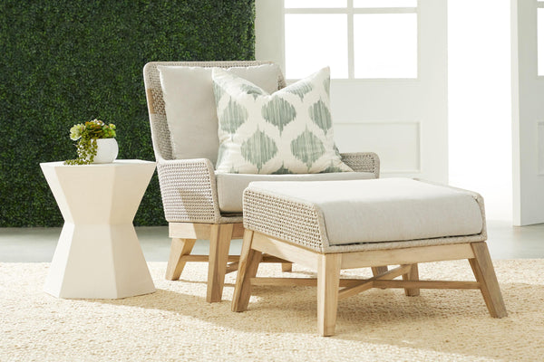Tapestry Outdoor Footstool