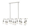 Calliope 12 Light Pendant in Polished Nickel Finish
