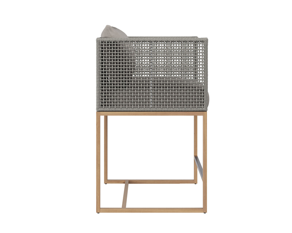 CRETE COUNTER STOOL - NATURAL - PALAZZO TAUPE