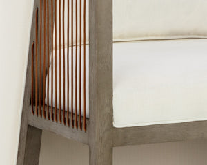 SALA LOUNGE CHAIR - LINOSO IVORY