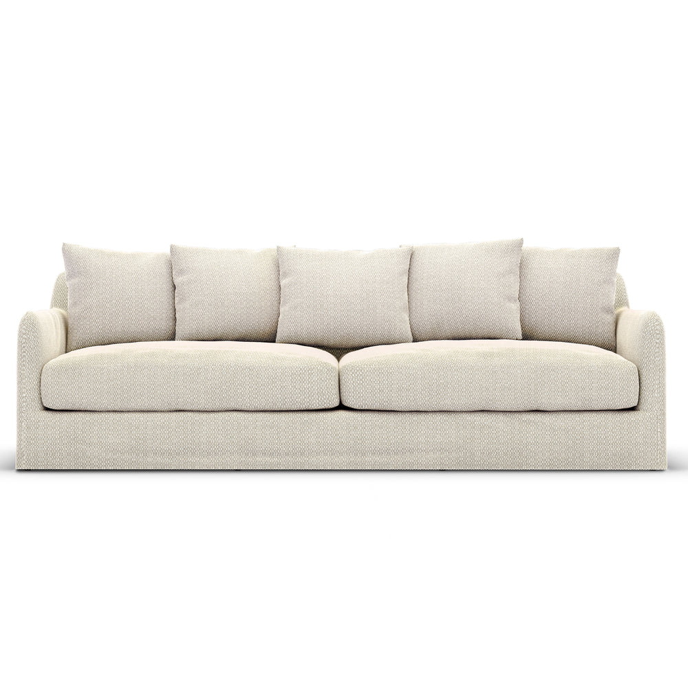 Dade Outdoor Sofa In 90" In Faye Sand
