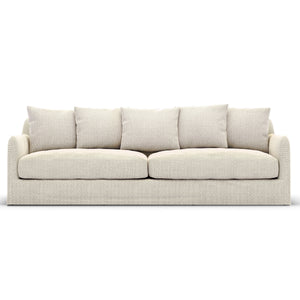 Dade Outdoor Sofa In 90" In Faye Sand