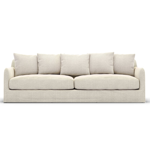 Dade Outdoor Sofa In 90" In Faye Sand