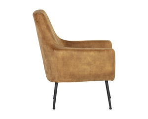 ALETTA LOUNGE CHAIR - NONO TAPENADE GOLD