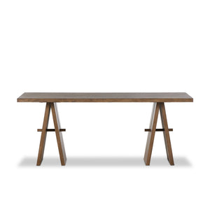 Wylie Desk - Rustic Grey Veneer