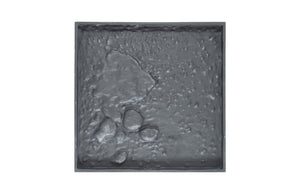 Splotch Wall Art, Square, Bronze Finish