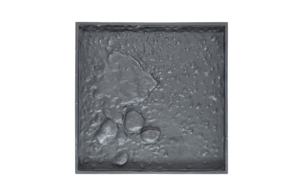 Splotch Wall Art, Square, Bronze Finish