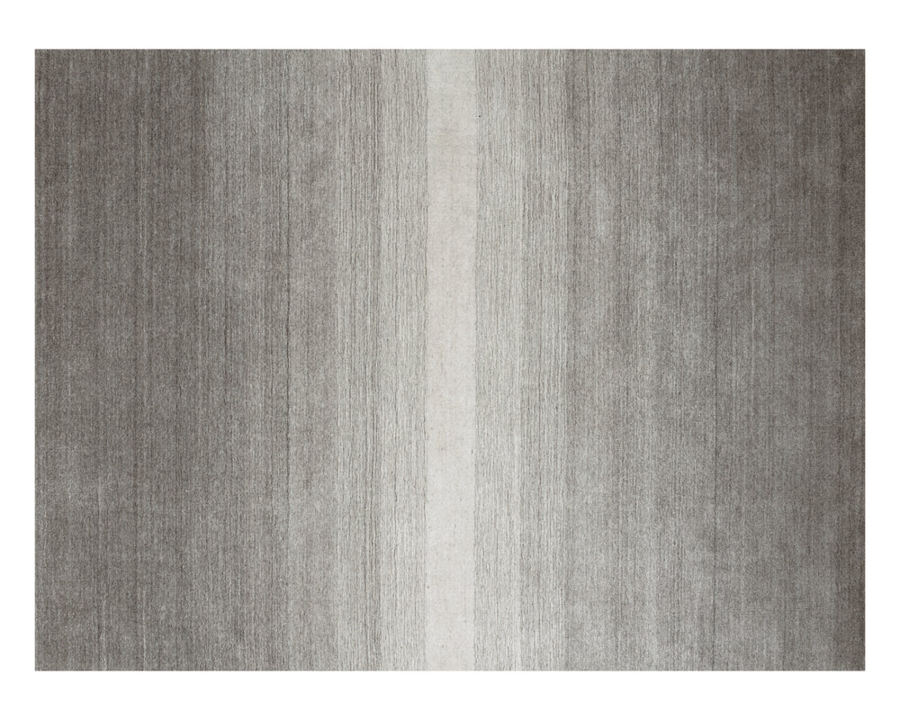 BRISBANE HAND-WOVEN RUG - GREY - 9' X 12'