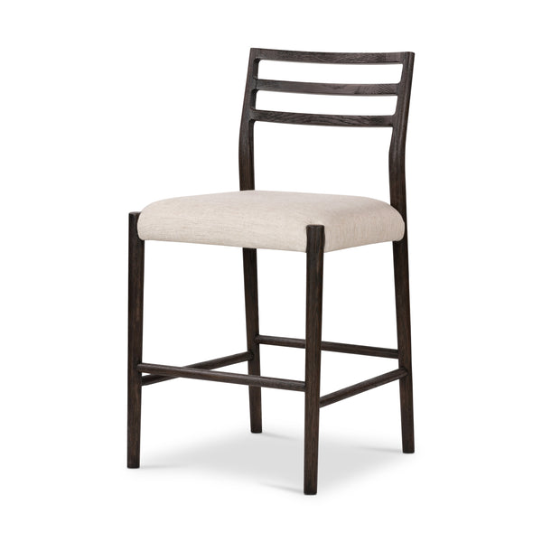 Glenmore Stool In Light Carbon In Counter