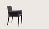 Tiffany armchair brown bonded leather