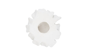 Topsy Turvy Succulent Wall Art , White Stone