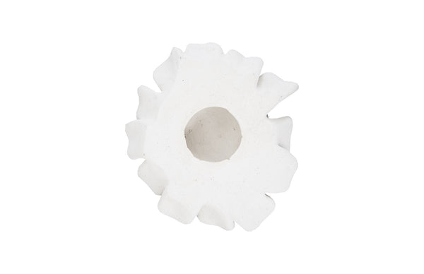 Topsy Turvy Succulent Wall Art , White Stone