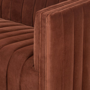 Augustine Sofa In 88" In Surrey Auburn