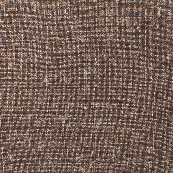 Jack Brown Linen Square Decorative Pillow Cover