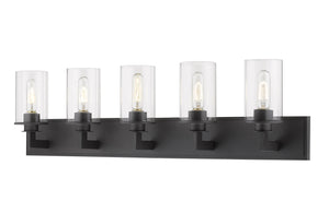 Savannah 5 Light Vanity in Bronze Finish