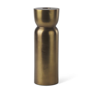Malta Aluminum Candle Holder Large