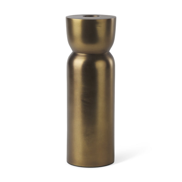 Malta Aluminum Candle Holder Large