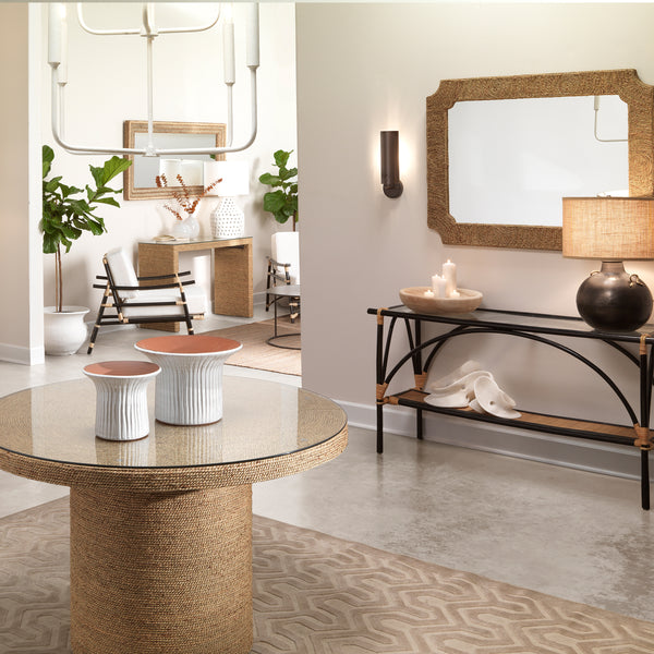 Marina Seagrass Wall Mirror