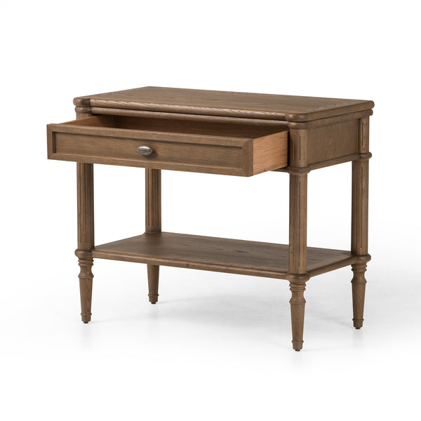 Toulouse Nightstand In Toasted Oak