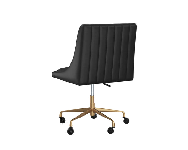 HALDEN OFFICE CHAIR - VINTAGE BLACK