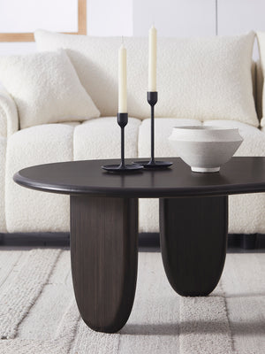Zephyr Coffee Table, Caviar