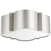 Wyatt Ceiling Mount In Satin Nickel