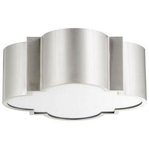 Wyatt Ceiling Mount In Satin Nickel