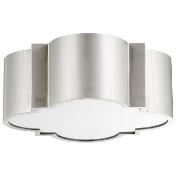 Wyatt Ceiling Mount In Satin Nickel