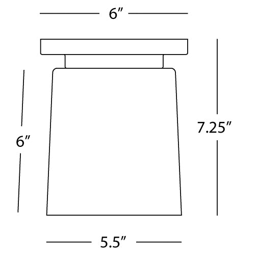 Rico Espinet Nina Flushmount