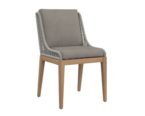 SORRENTO DINING CHAIR - NATURAL - PALAZZO TAUPE