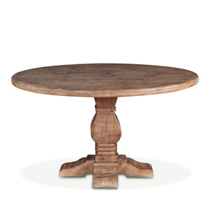 San Rafael 48" Round Dining Table Antique Oak