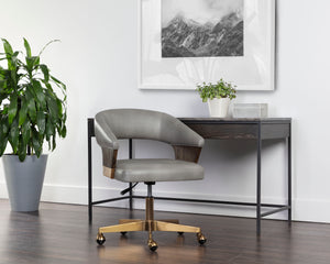 LEONCE OFFICE CHAIR - BRAVO METAL