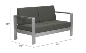 Cosmopolitan Sofa Gray