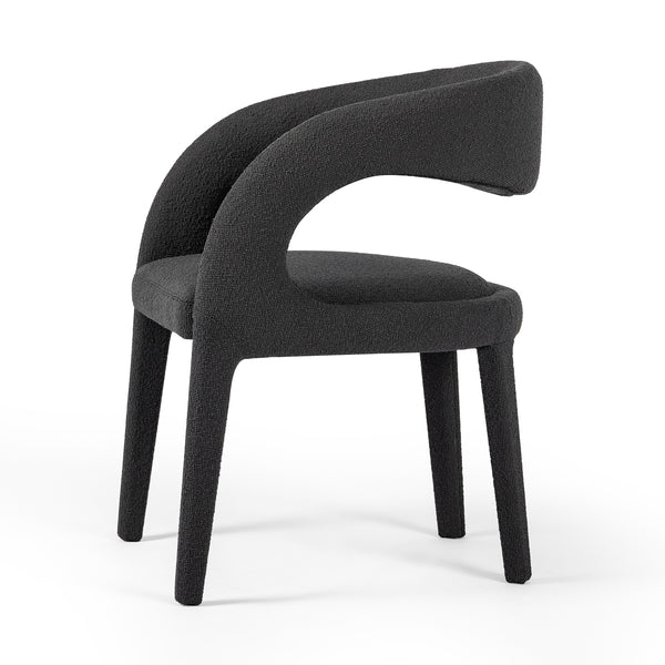 Hawkins Dining Chair In Fiqa Boucle Chrcl