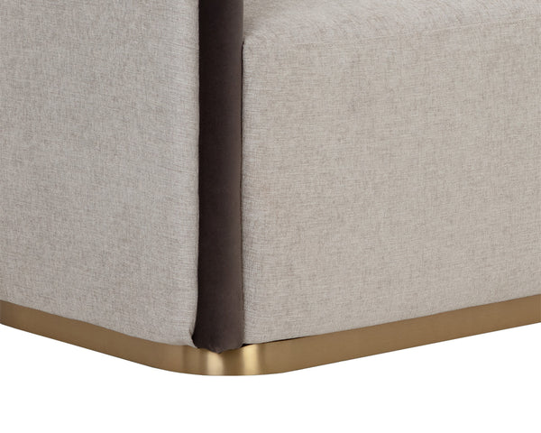 SHEVA SOFA - ERNST SANDSTONE / MEG ASH