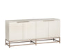 REBEL SIDEBOARD - LARGE - CHAMPAGNE GOLD - CREAM