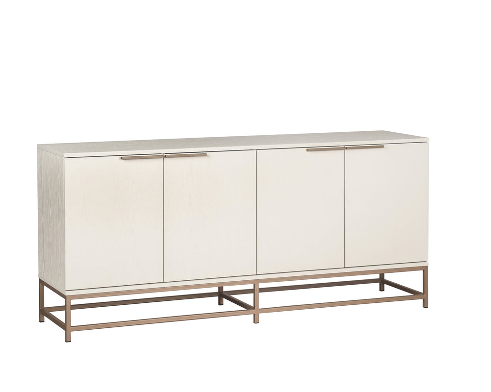REBEL SIDEBOARD - LARGE - CHAMPAGNE GOLD - CREAM