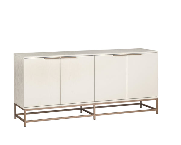 REBEL SIDEBOARD - LARGE - CHAMPAGNE GOLD - CREAM