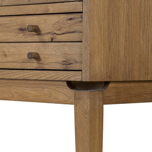 Bergstrom Cabinet - Warm Natural Oak Veneer
