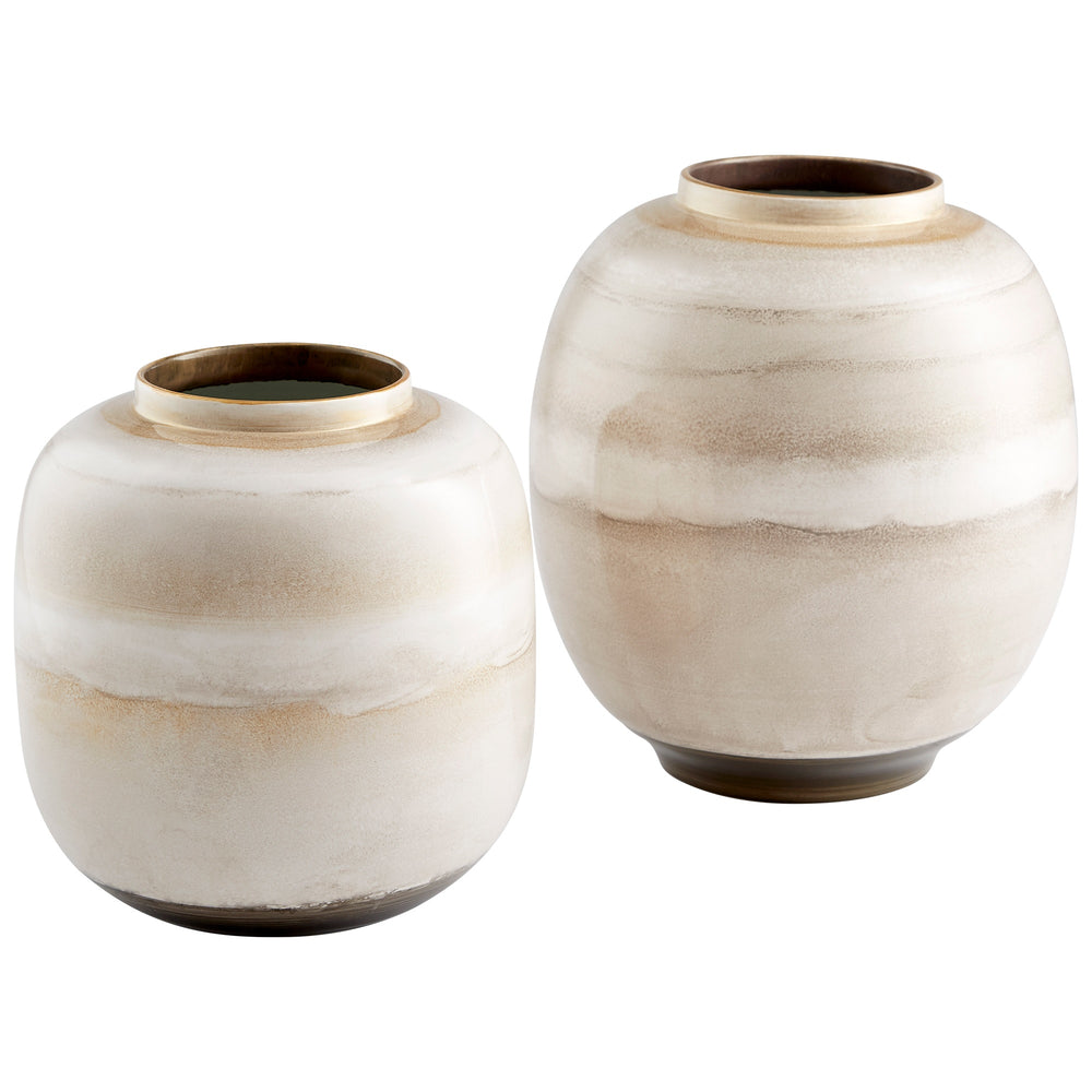 Kasha Vase in Mocha