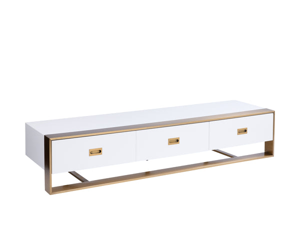 BRIELLE MEDIA CONSOLE AND CABINET