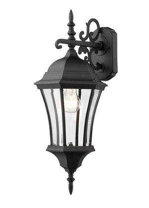 Wakefield Outdoor Wall Light in Black Finish