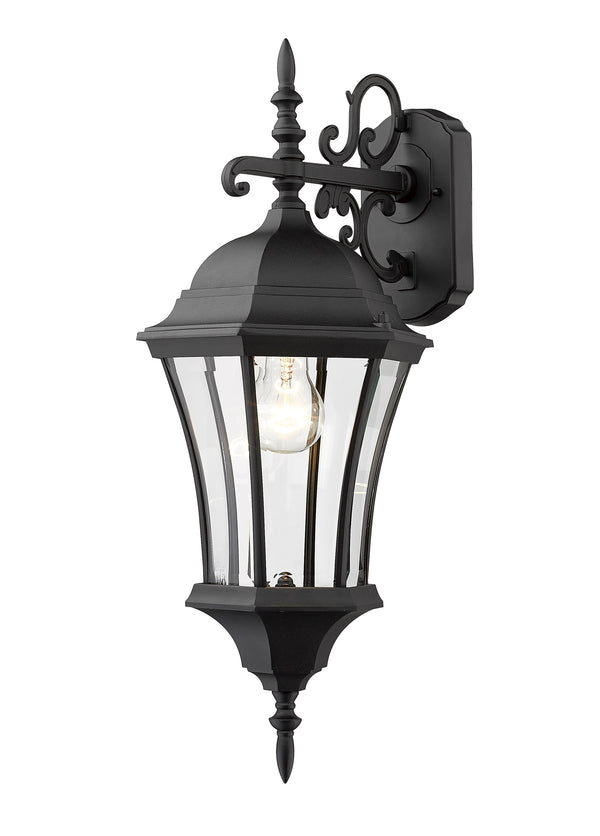 Wakefield Outdoor Wall Light in Black Finish