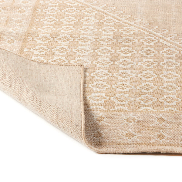 Deluca Rug In Banded Cream In 9'X12'