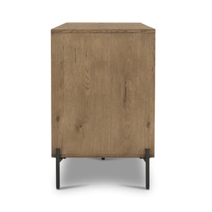 Eaton Sideboard In Amber Oak Resin