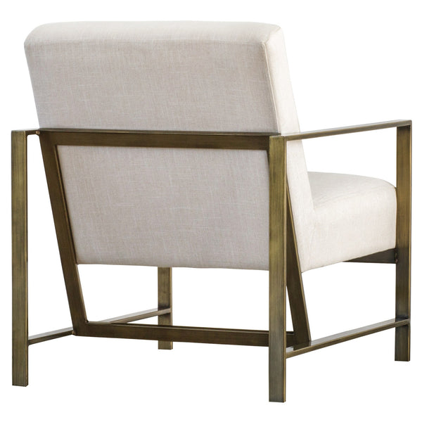 Francis Fabric Arm Chair In Shortbread