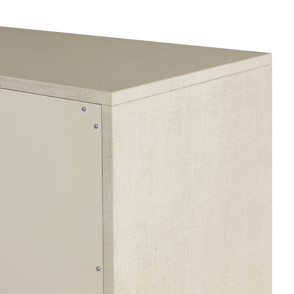 Cressida Bar Cabinet - Ivory Painted Linen